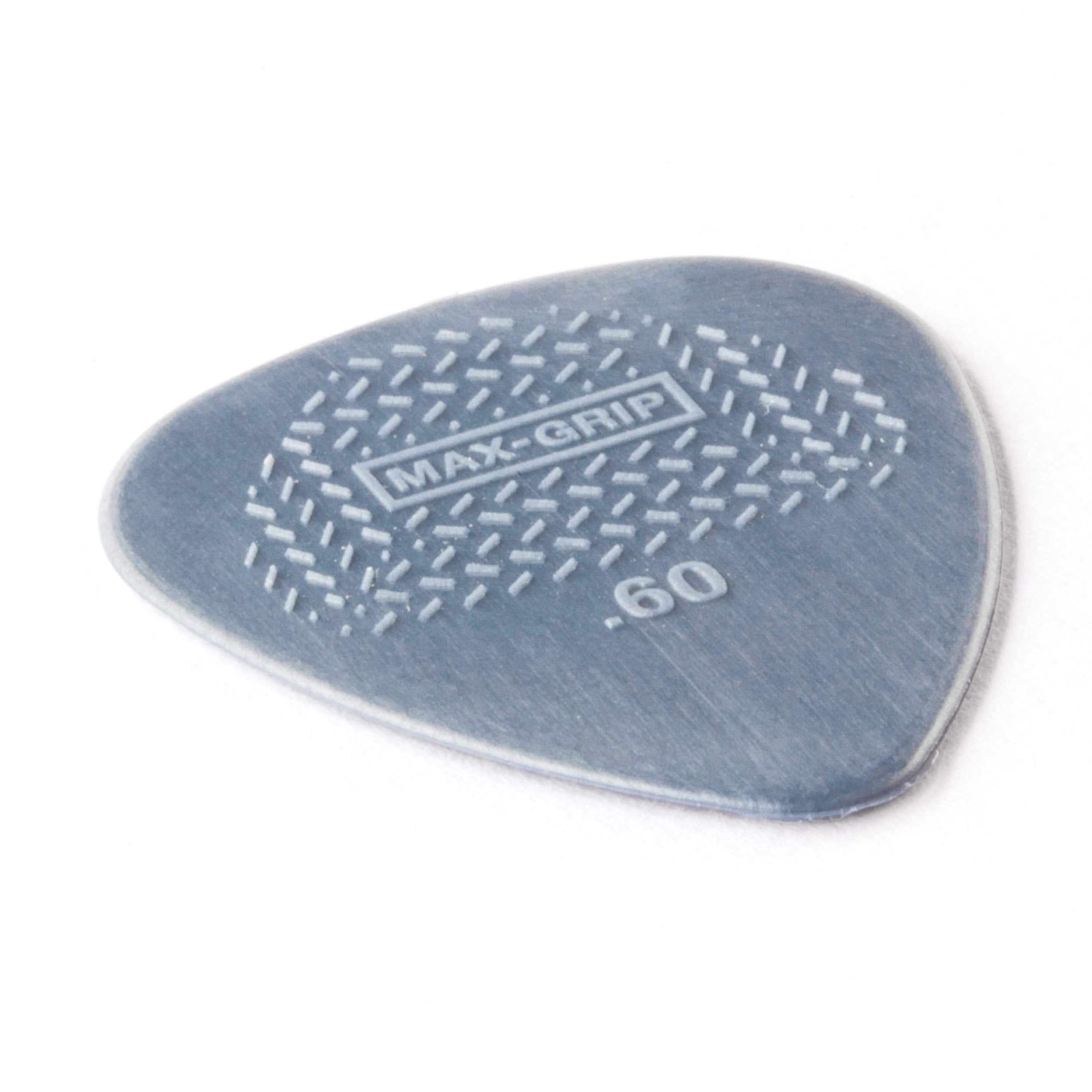 Jim Dunlop Max Grip� Nylon Standard, Light Gray, .60Mm, 72/Bag